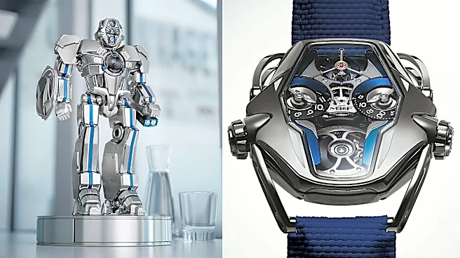 MB&F’s New HM12 Timepiece Transforms Into a Robot for Your Desk