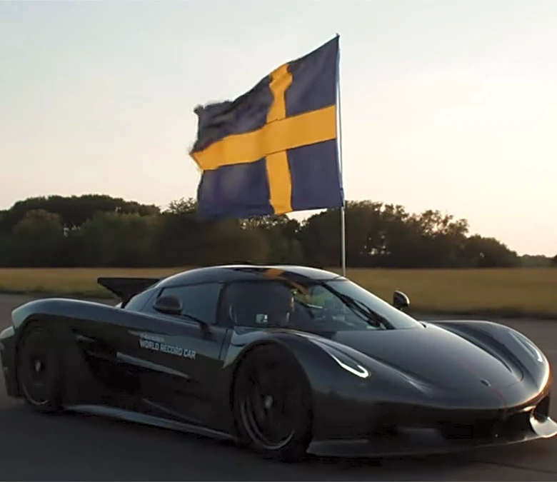 The Koenisegg Jesko Just Set Two New Production Car Speed Records