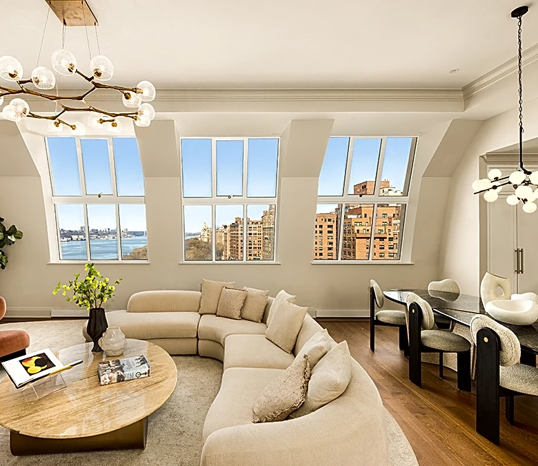 A Duplex Penthouse Crowning a Historic Upper West Side Building Lists for $22 Million