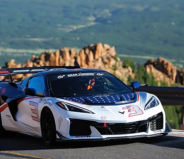 Chevrolet’s 1,250 HP Corvette ZR1X Just Obliterated Pike’s Peak Hill Climb Record