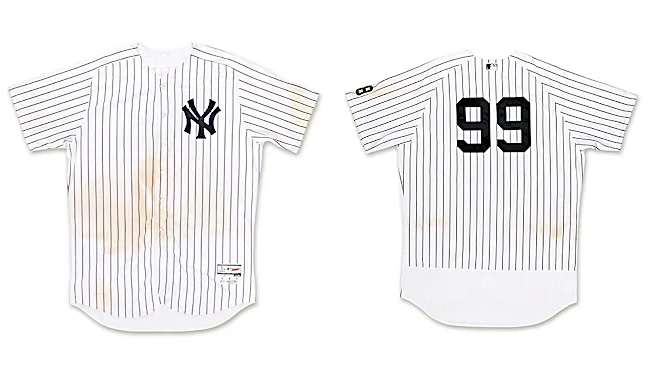 Aaron Judge’s Debut Jersey Could Fetch up to $5 Million at Auction