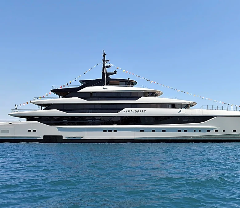 A 239-Foot Superyacht With a Living Tree at the Center Just Hit the Seas