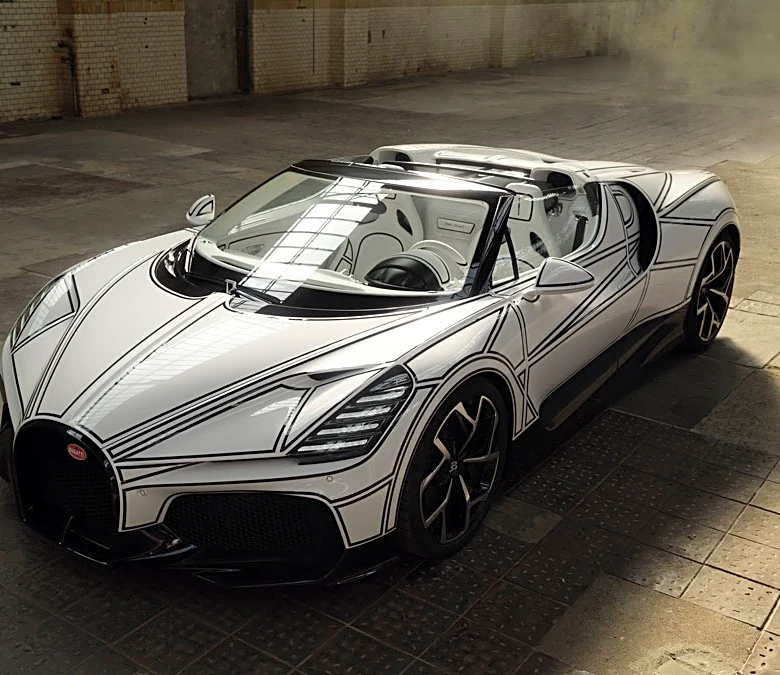 The Bugatti Mistral “Blanc Éternel” Hypercar in Photos