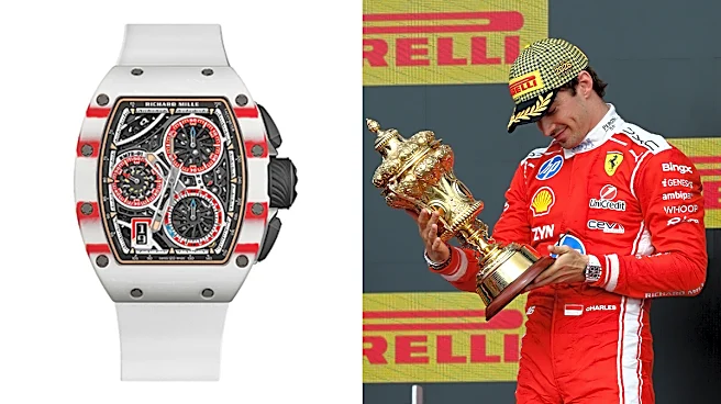 Charles Leclerc Rocked His Richard Mille Collab After Winning the British Grand Prix