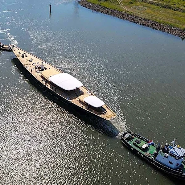 Meet ‘Zero,’ a New 230-Foot Sailing Yacht That Runs Entirely on Renewable Energy