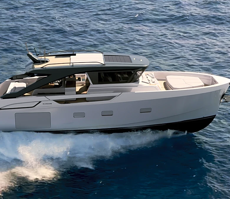 Bluegame’s New 64-Foot Yacht Is Designed for Indoor-Outdoor Living