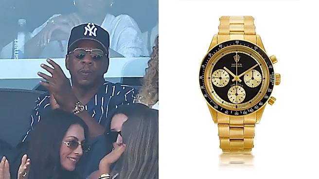 Jay-Z Rocked an Ultra-Rare Vintage Rolex Daytona at the World Cup Final