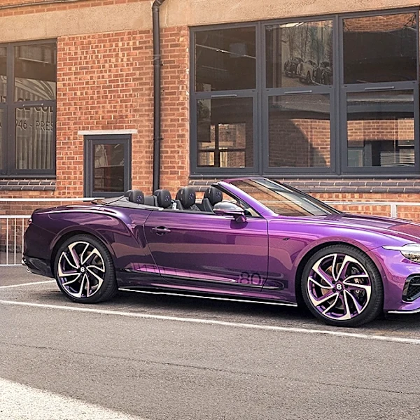 The Bentley Continental GTC 80th Anniversary Edition in Photos