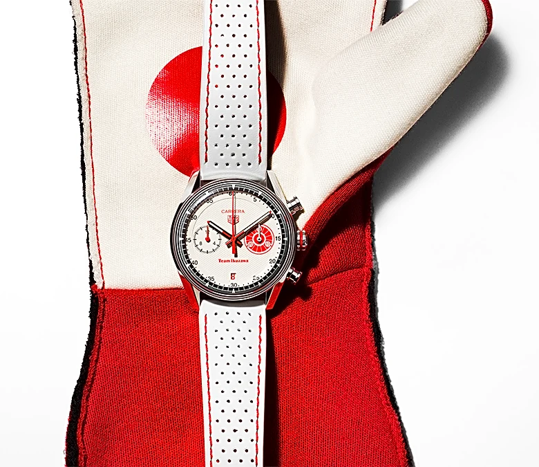 TAG Heuer and Team Ikuzawa Just Unveiled a New Racing-Inspired Carrera Chronograph