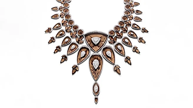 Boucheron’s Bold New Necklace Is Home to 580 Carats of Smoky Quartz