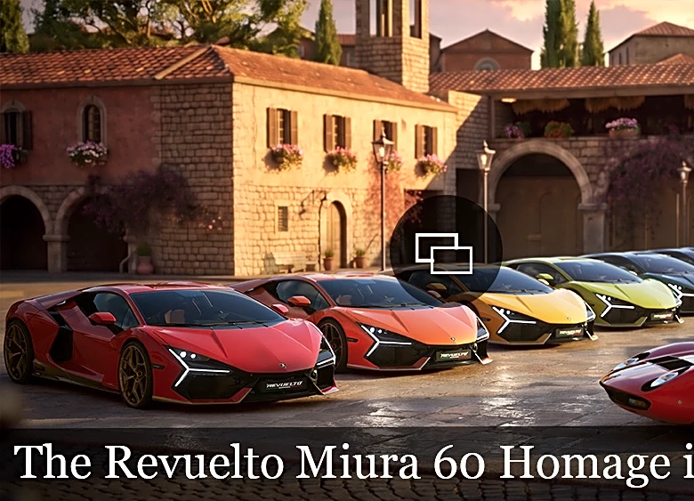 The 1-of-99 Lamborghini Revuelto Miura 60 Homage in Photos