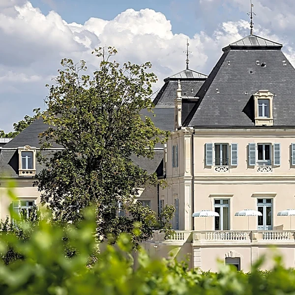 This Burgundy Chateau Was Transformed Into a Luxe Hotel Perched Above 12th-Century Wine Cellars