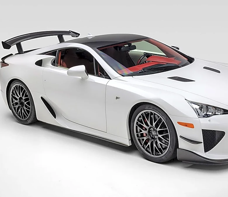 A Mint-Condition Lexus LFA With Only 72 Miles Could Soon Be Yours