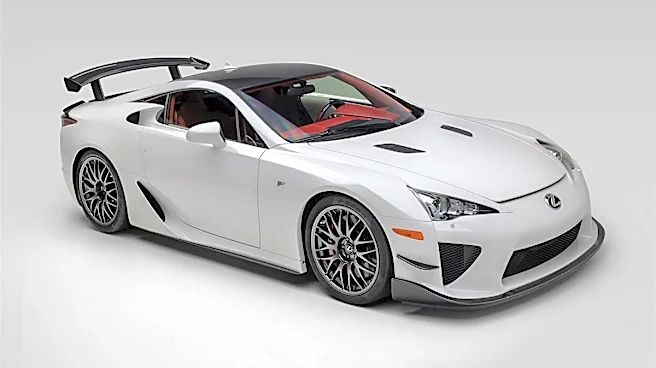 A Mint-Condition Lexus LFA With Only 72 Miles Could Soon Be Yours