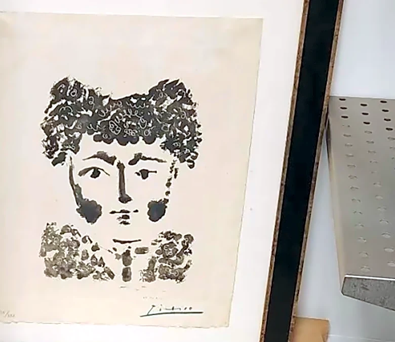 A Picasso Etching Has Been Handed Over to Police 8 Years After Its Theft