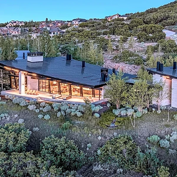 This $33 Million Contemporary Mountain Home in Park City Sits on 30 Secluded Acres