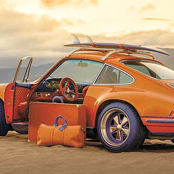 Louis Vuitton and Singer Vehicle Design Reimagined Porsche 911s in Photos