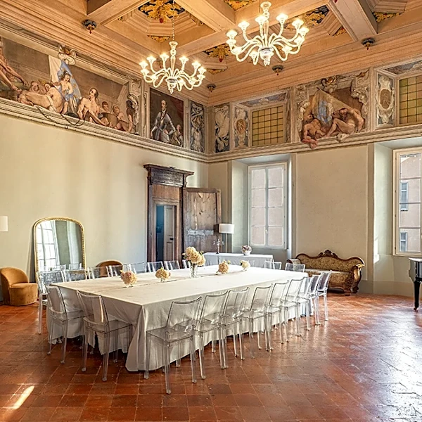This Historic $12.2 Million Palazzo Near Lake Como Has Centuries-Old Frescoes