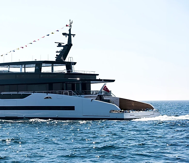 This New 138-Foot Hybrid Superyacht Can Run Emissions-Free at Anchor