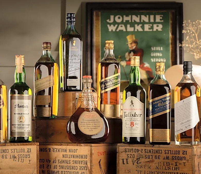 The Largest Collection of Johnnie Walker Is Heading to Auction Next Month