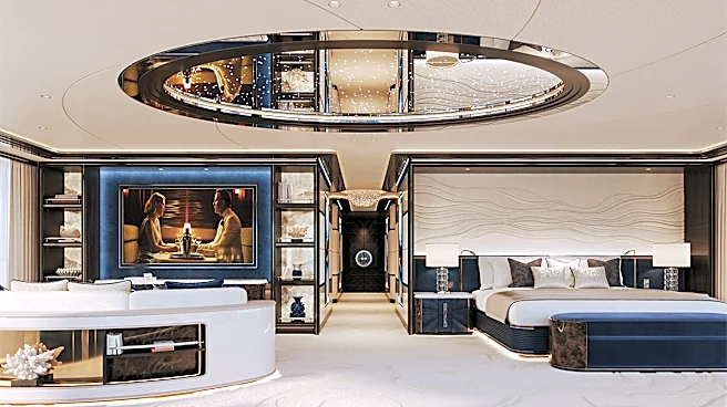 This New 269-Foot Superyacht Has a Art Deco-Interior Worthy of a Bond Villian
