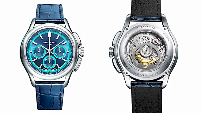 Tiffany & Co. Drops a New Limited-Edition Navy Blue Timer Chronograph in Titanium