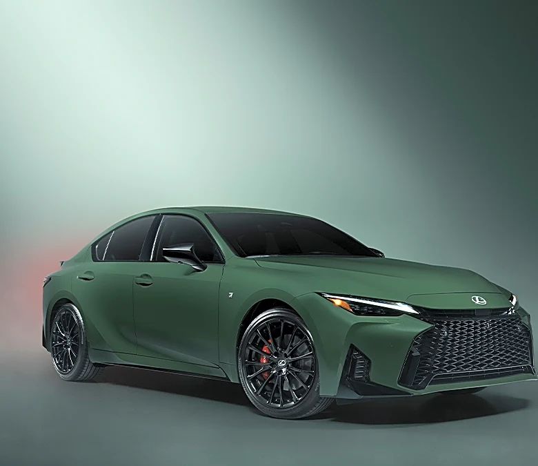 Lexus Has Brought Back the IS Sedan as Stunning Green Limited-Edition