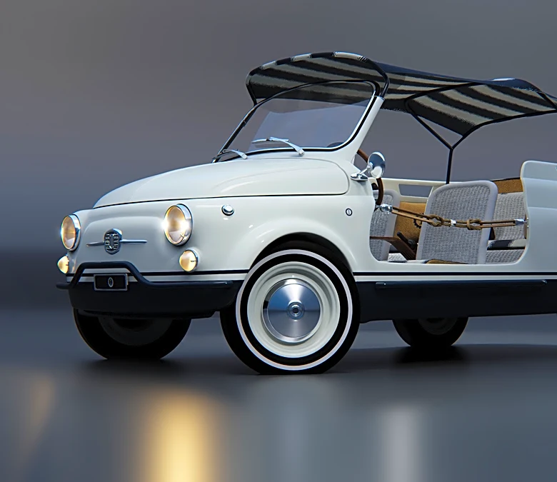 This New Fiat 500 Jolly Is the Perfect Companion for Your Yacht