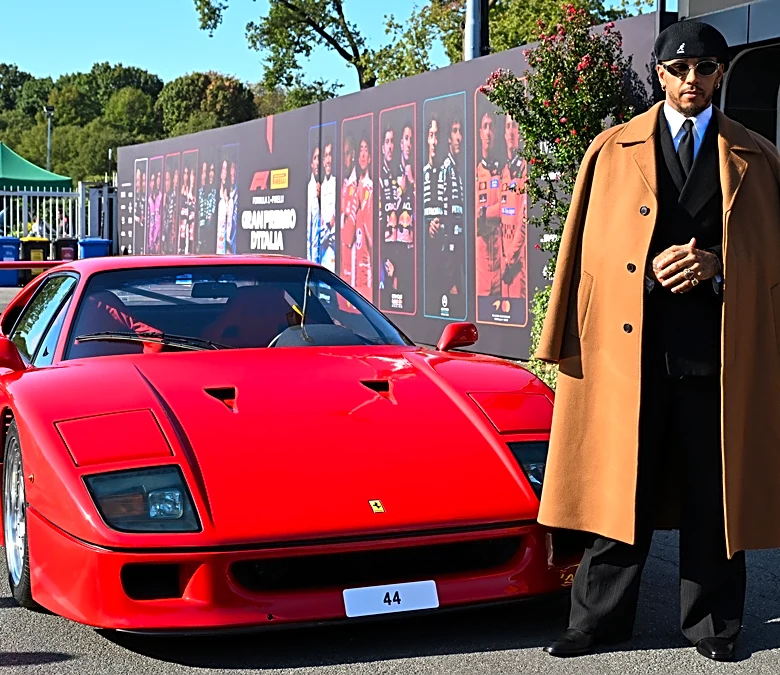 Lewis Hamilton Bought His Dream Car, the Iconic Ferrari F40