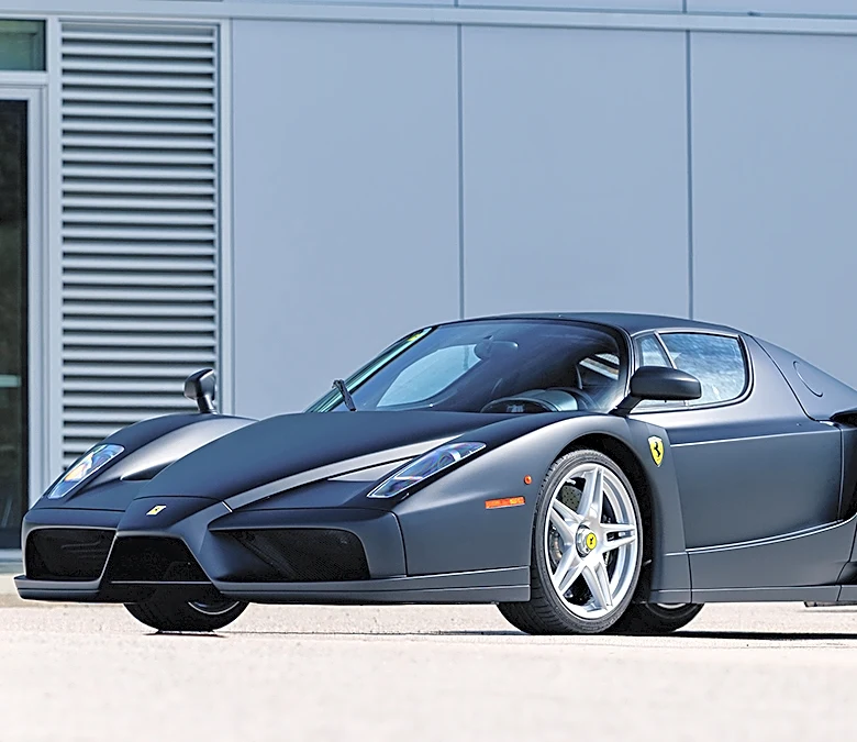 The Only Ferrari Enzo Finished in Matte Black Can Soon Be Yours