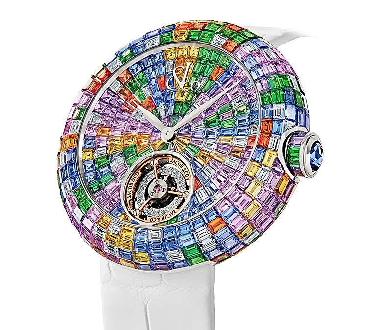 Jacob & Co.’s New Tourbillon Has the First Diamond-Set Balance Wheel in Modern Watchmaking