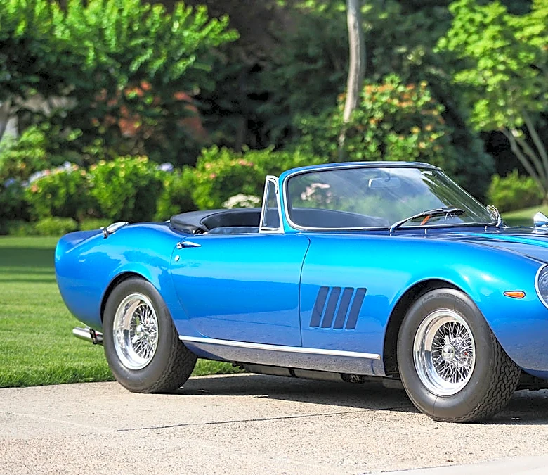 An Ex-Steve McQueen 1967 Ferrari 275 GTB/4 S N.A.R.T. Spider in Photos