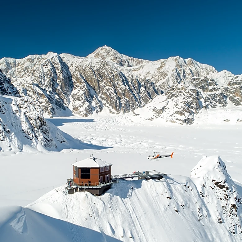 This Superyacht Expedition Includes a Private Chalet Buyout in the Remote Alaskan Wilderness