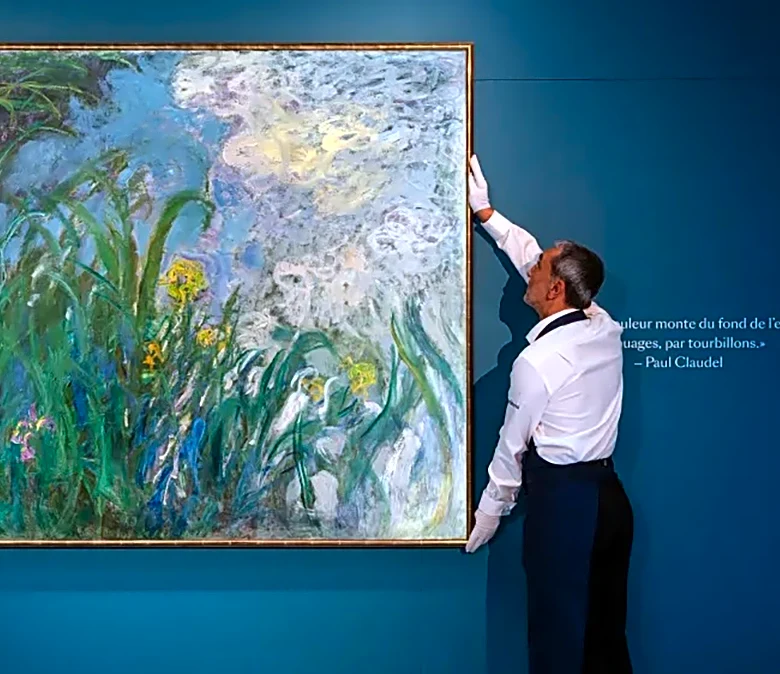 This Monet ‘Iris’ Painting Could Fetch $34 Million at Auction