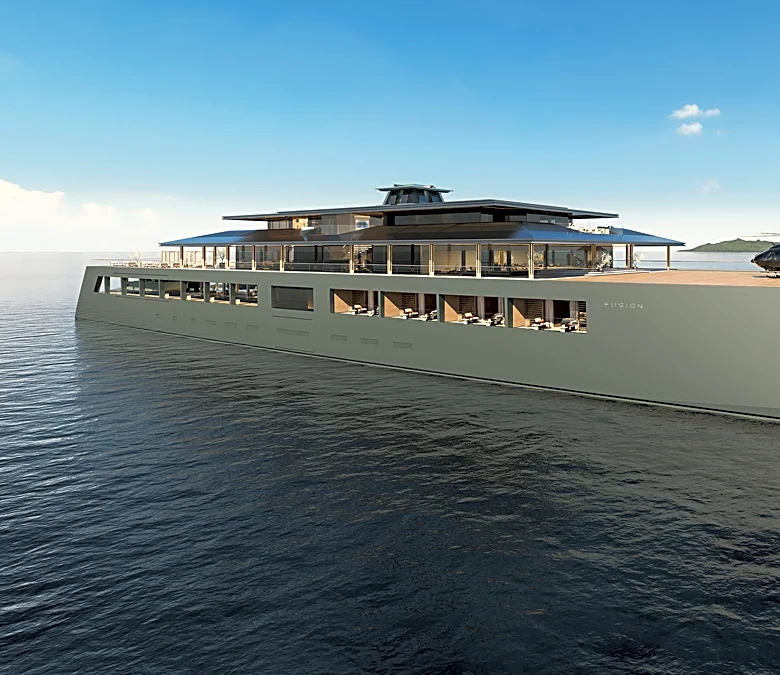Sinot Just Unveiled the World’s Largest Full-Length Trimaran Concept