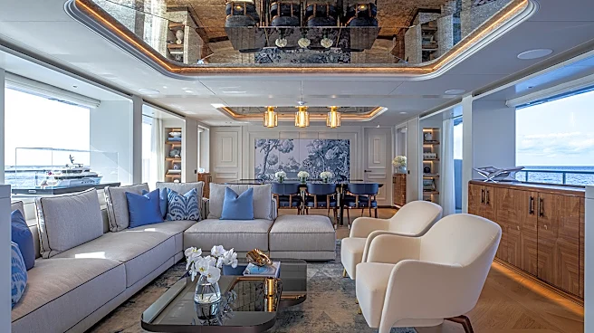 This New 123-Foot Superyacht Has a Whimsical Candy-Inspired Interior