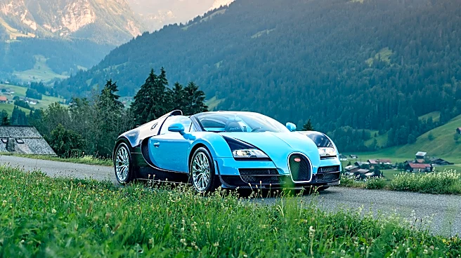This Electric-Blue Bugatti Veyron Just Sold for a Record-Setting $5.4 Million