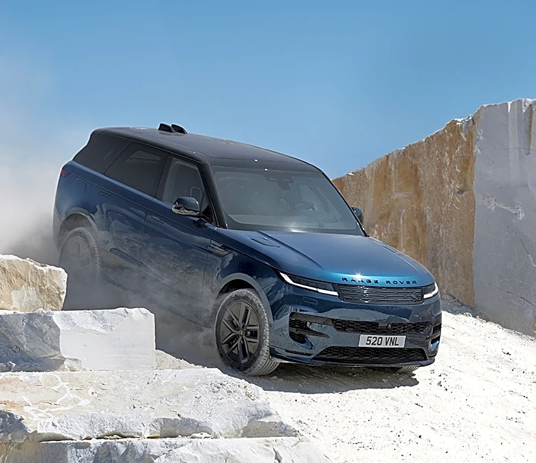 The Sleek Range Rover Sport Electric in Photos