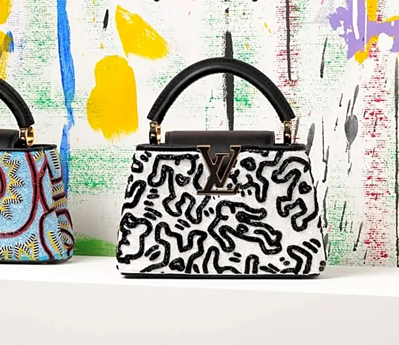 Louis Vuitton Unveils a New Bag Collection Inspired by Keith Haring’s Art