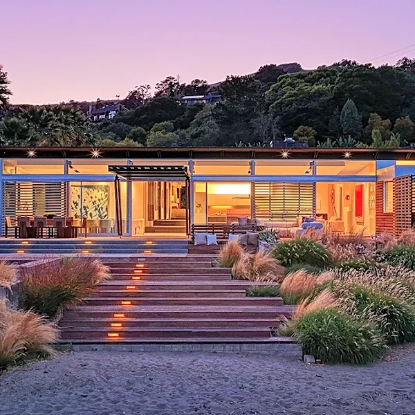 This $17.5 Million Estate Has a Private Beach on the San Francisco Bay