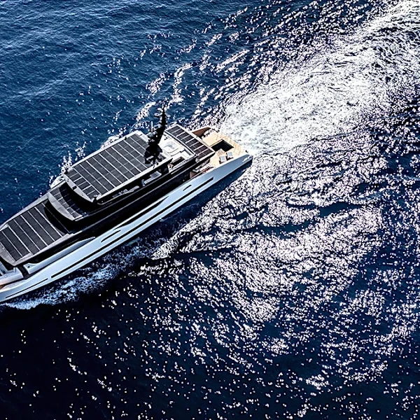 This New 138-Foot Hybrid Superyacht Picks Its Energy Source Based on Your Journey