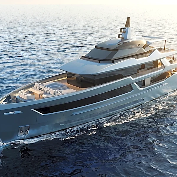 This New 154-Foot Superyacht Concept Blends Italian and Japanese Design