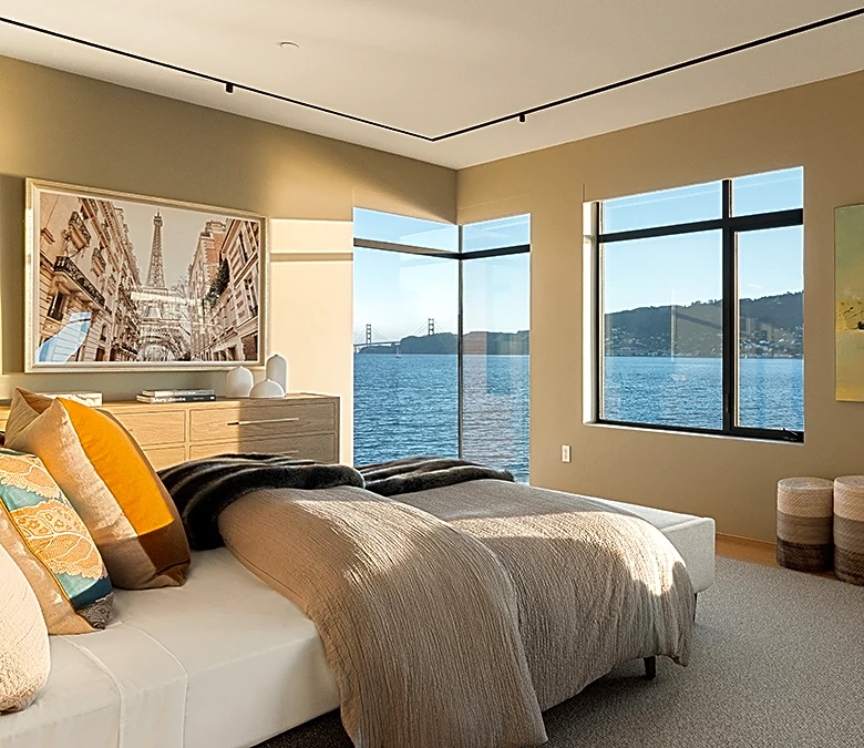 This $32 Million Estate Has a Cliffside Perch on Marin County’s Exclusive Belvedere Island