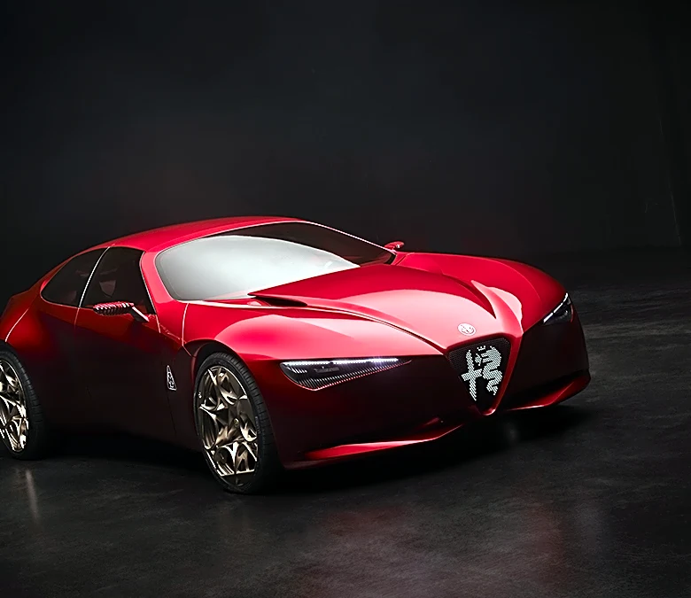 The Stylish Alfa Romeo Cuorerosso Concept in Photos