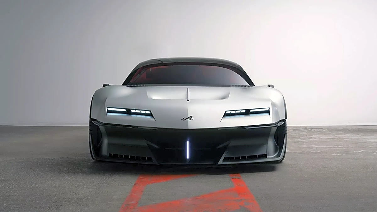 The Alpine A310 Vision Concept in Photos