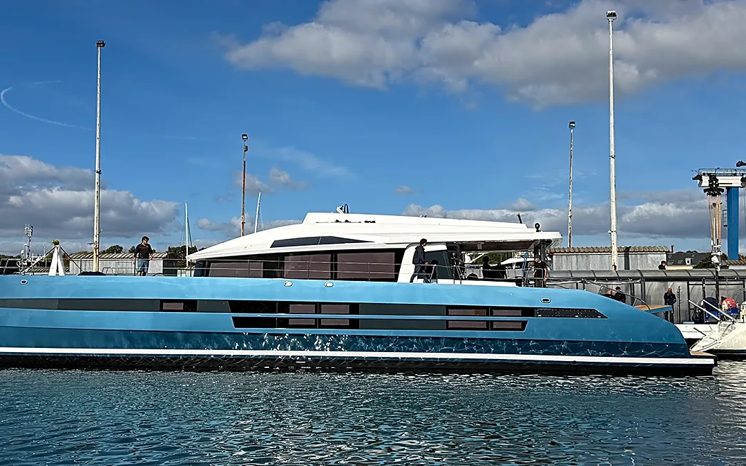This New 87-Foot Sailing Catamaran Is Made for Global Expeditions