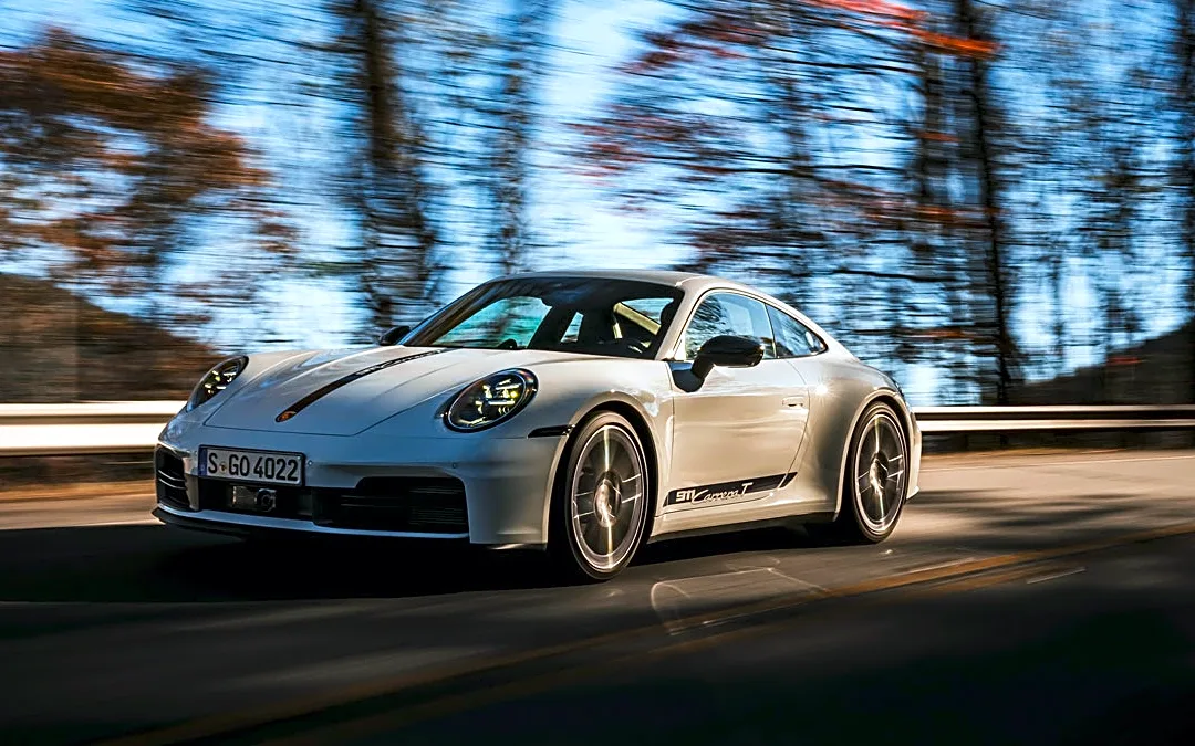 Road Test: The 2026 Porsche 911 Carrera T Is a Manual-Transmission Reminder of Why We Love to Drive