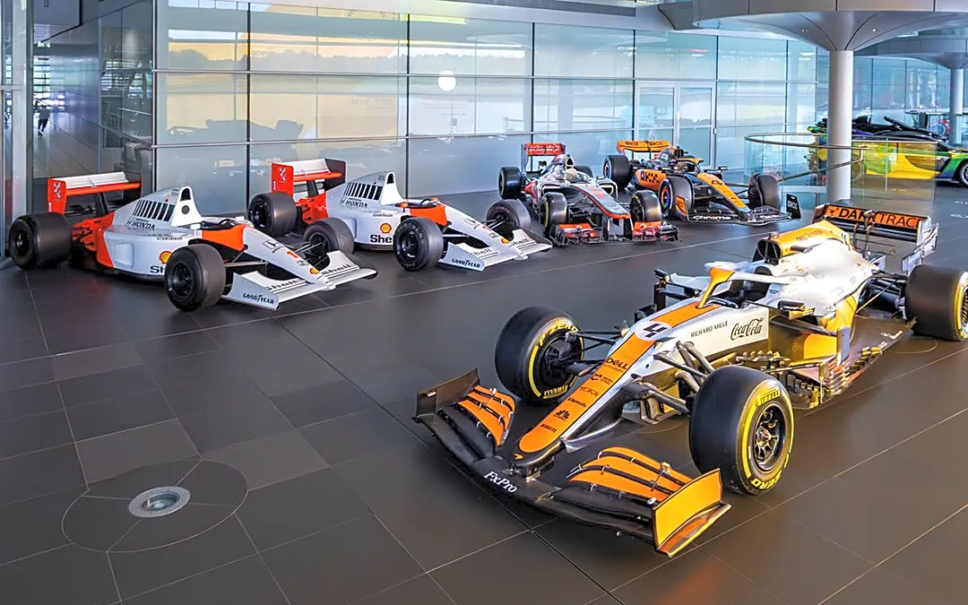 McLaren Is Selling 5 of Its Historic Race Cars So They Can Be Driven Again