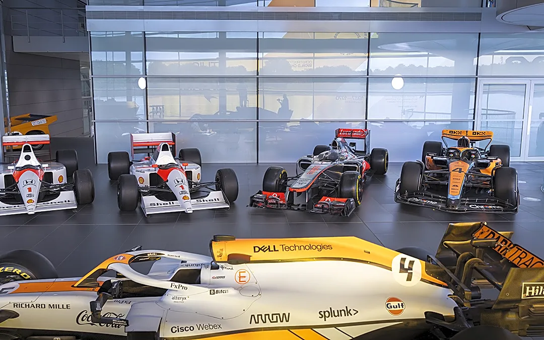 McLaren’s Historic Formula 1 Race Cars in Photos