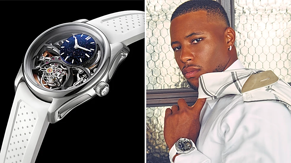 H. Moser & Cie. and Saquon Barkley Team up on a Limited-Edition Pioneer Watch